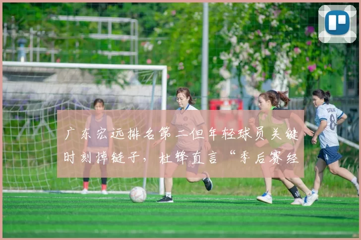广东宏远排名第二但年轻球员关键时刻掉链子，杜锋直言“季后赛经验无人可替”